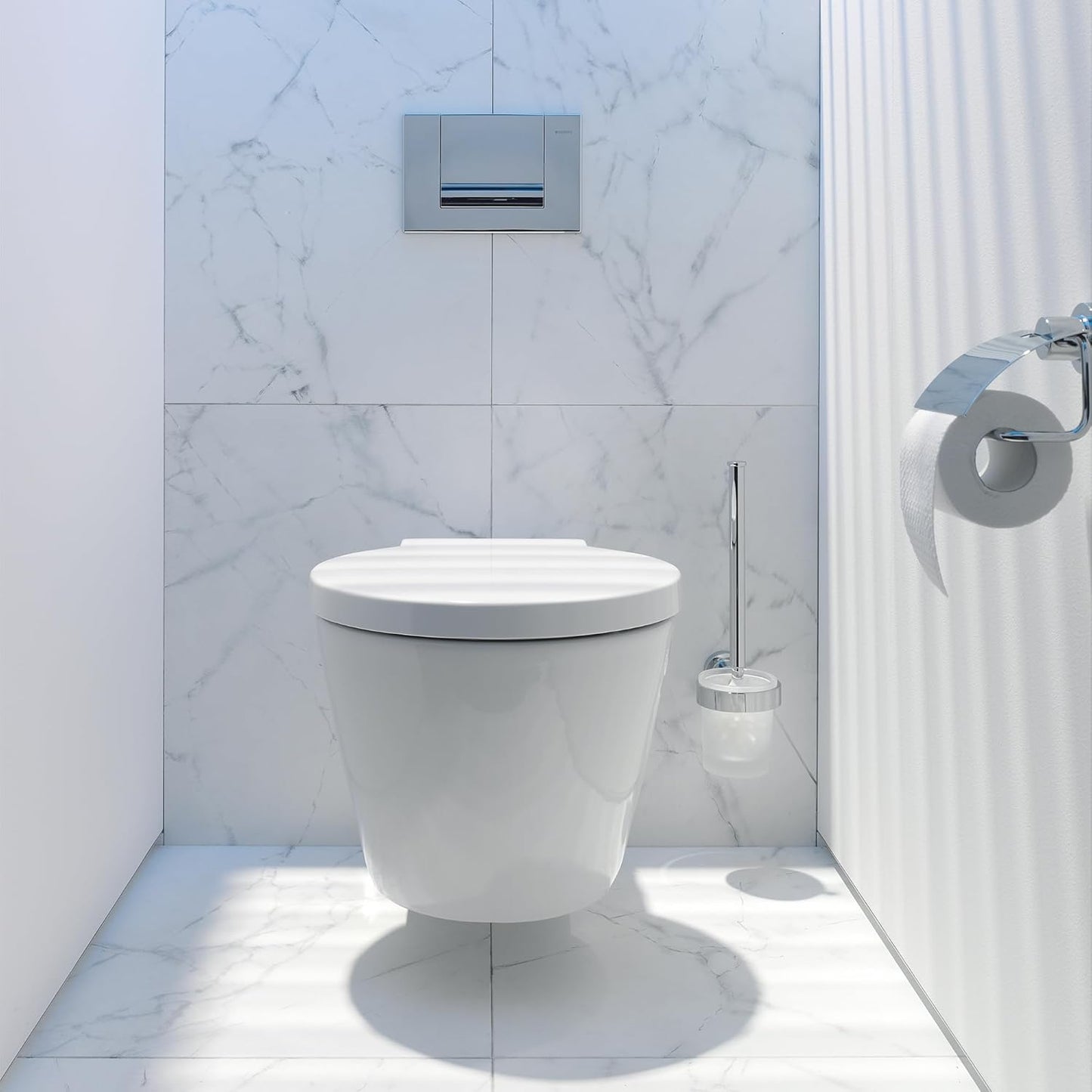 WC-Sitz Starck 1 mit Absenkautomatik, Weiss