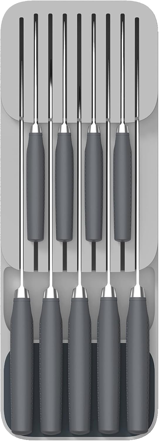 DrawerStore Messer-Organizer, Messer-Organizer Kompakt Grau