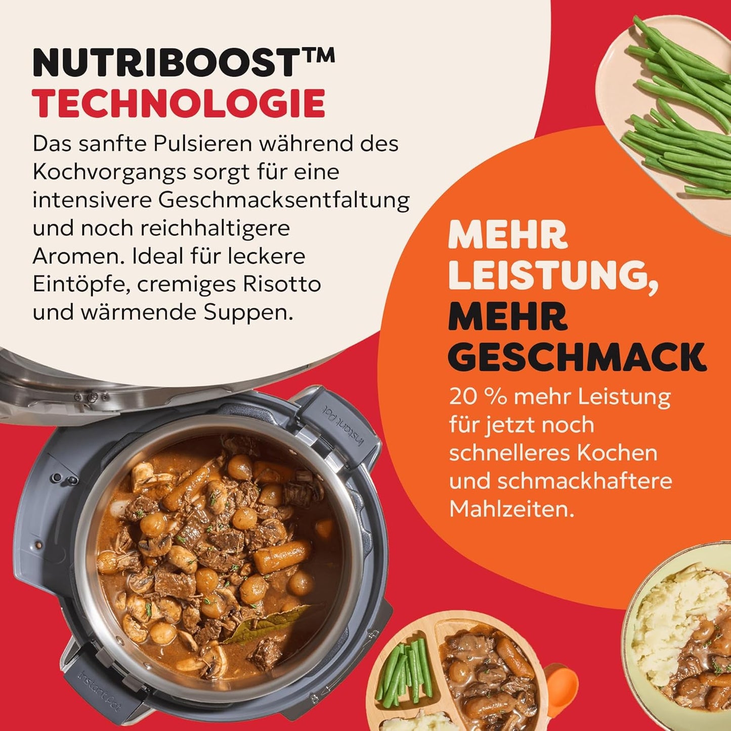 10-in-1 Multikocher mit Schnellkoch- und Schongar-Funktionen, 112-0001-01-EU