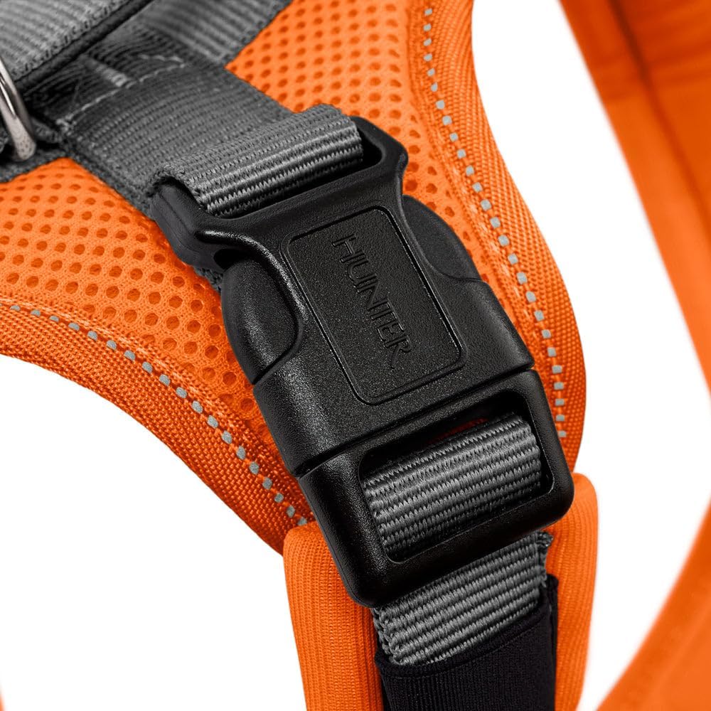 Hundegeschirr Maldon Up, orange/grau M
