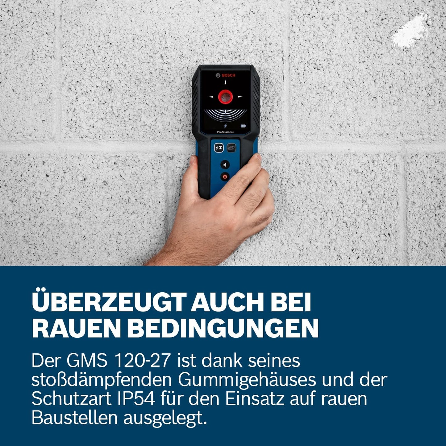 Ortungsgerät GMS 120-27 mit Schutztasche, GMS 120-27 (Neu)