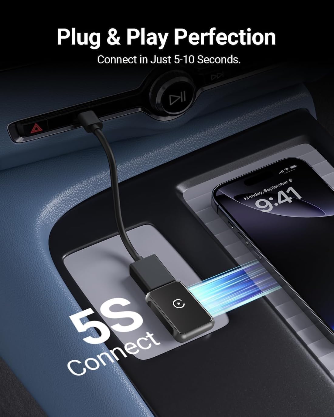 Kabelloser CarPlay & Android Auto Adapter