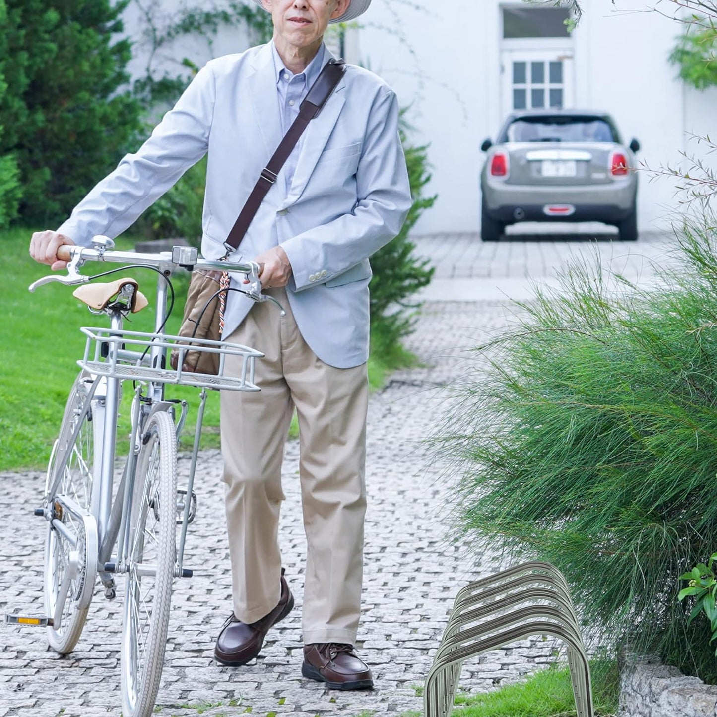 Veloständer für 5 Räder