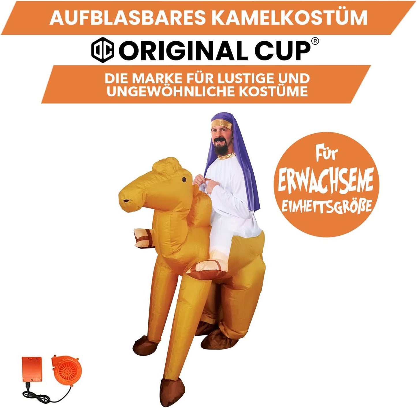 Aufblasbares Kamelkostüm für Erwachsene, Camel