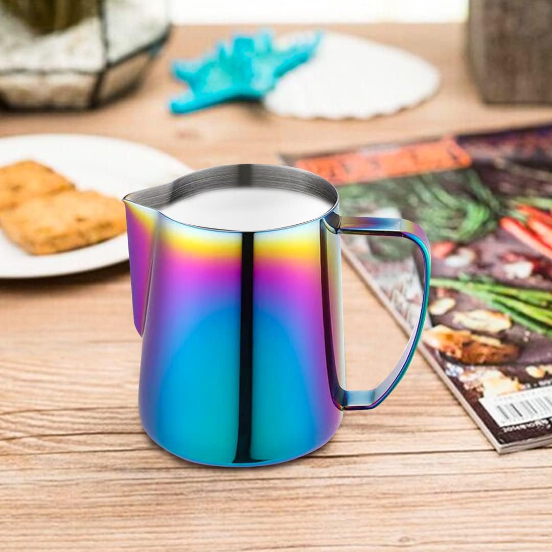 Milchkännchen mit Skala, 350ml, Colorful