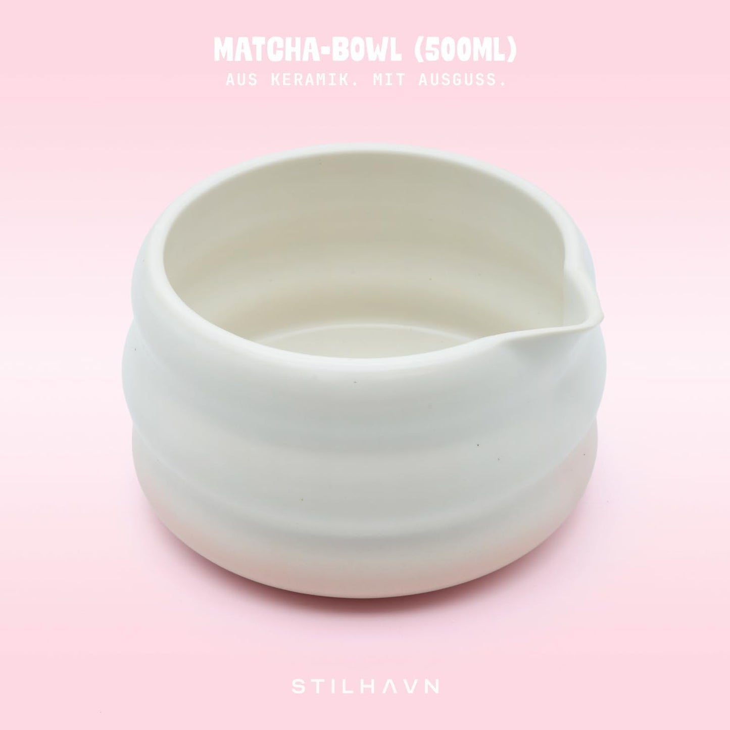 Matcha-Tee-Set, Pink