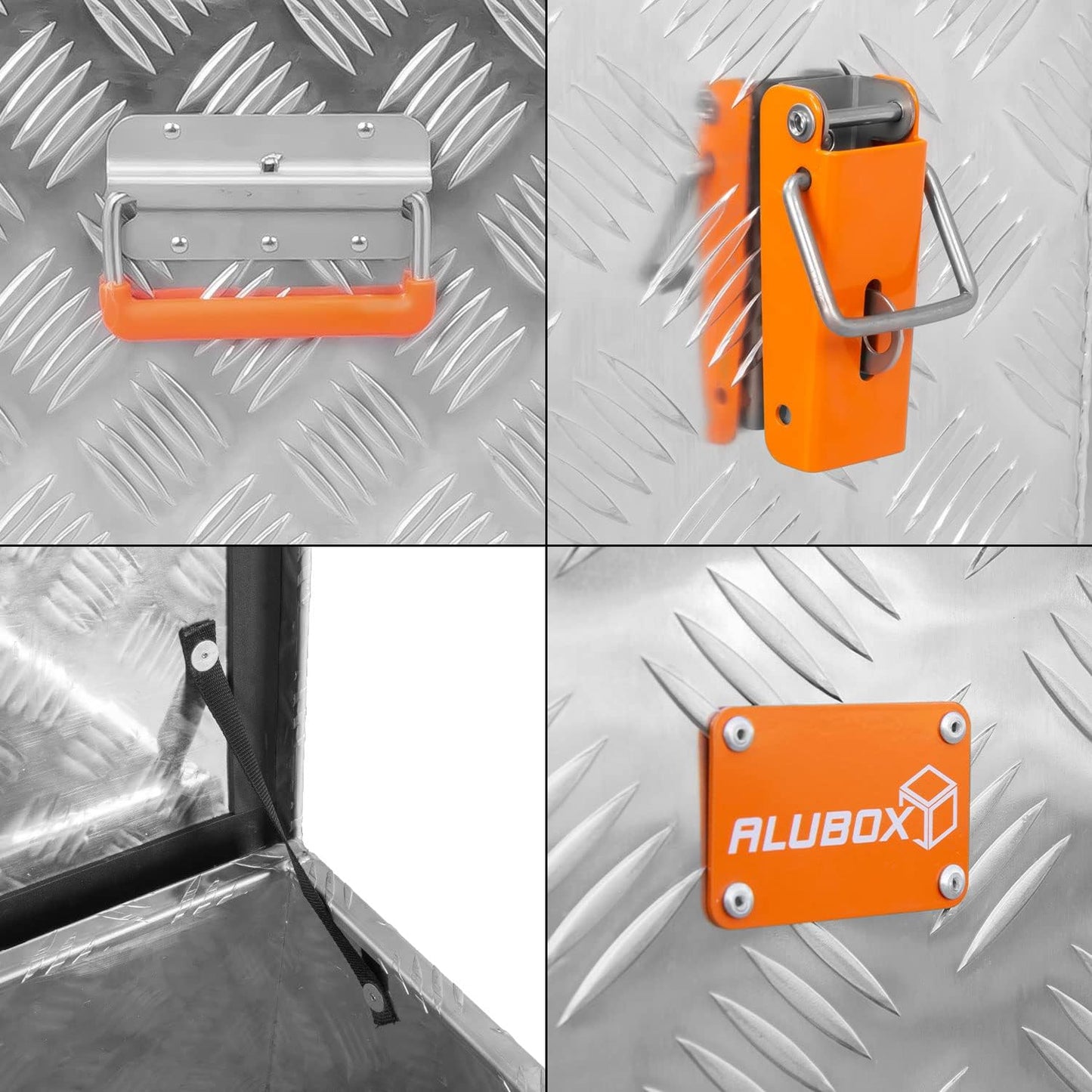 Aluminium-Werkzeugkiste ABX-RL48, 048 Liter