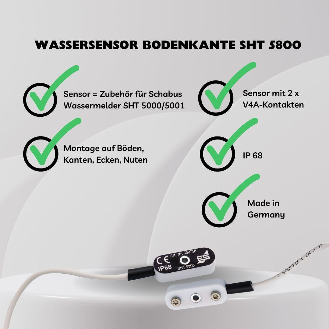 Zusatzsensor für Wassermelder