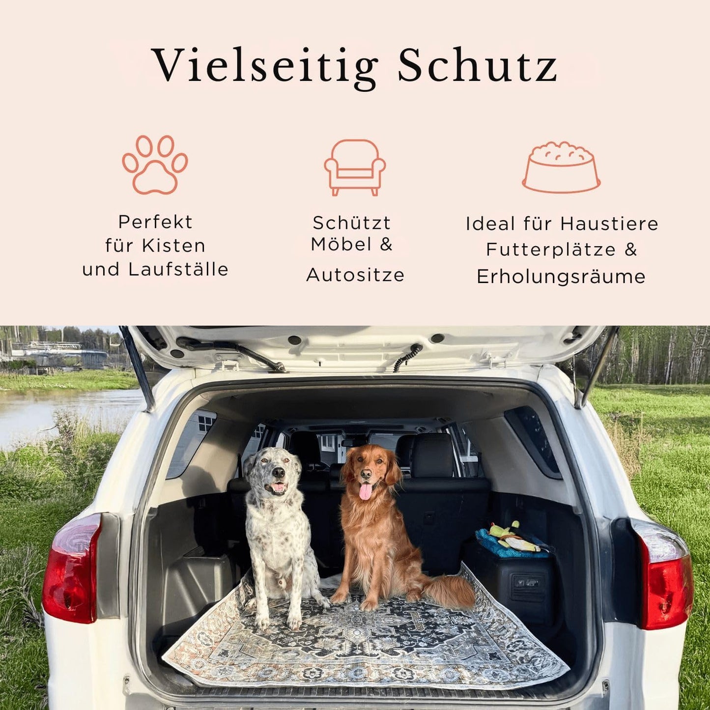 2er-Set Hundetrainingspads, Salbeiwald