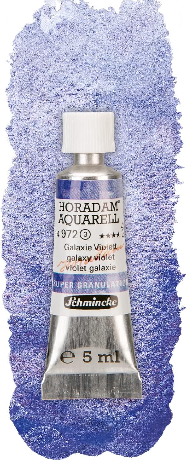 Super Granulation Aquarellfarben-Set Galaxie, 3 x 5 ml Tuben Galaxie
