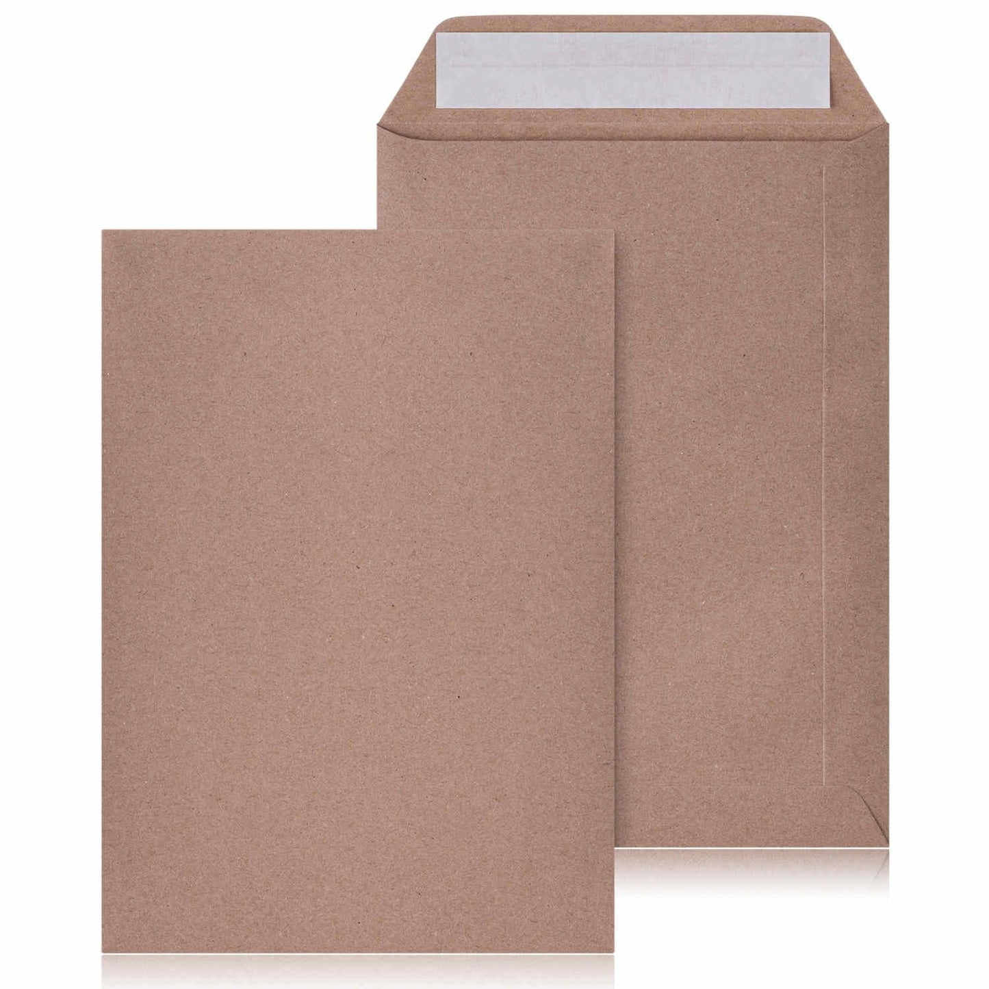 Versandtaschen B5 Haftklebend, 1500 Stück Braun B5