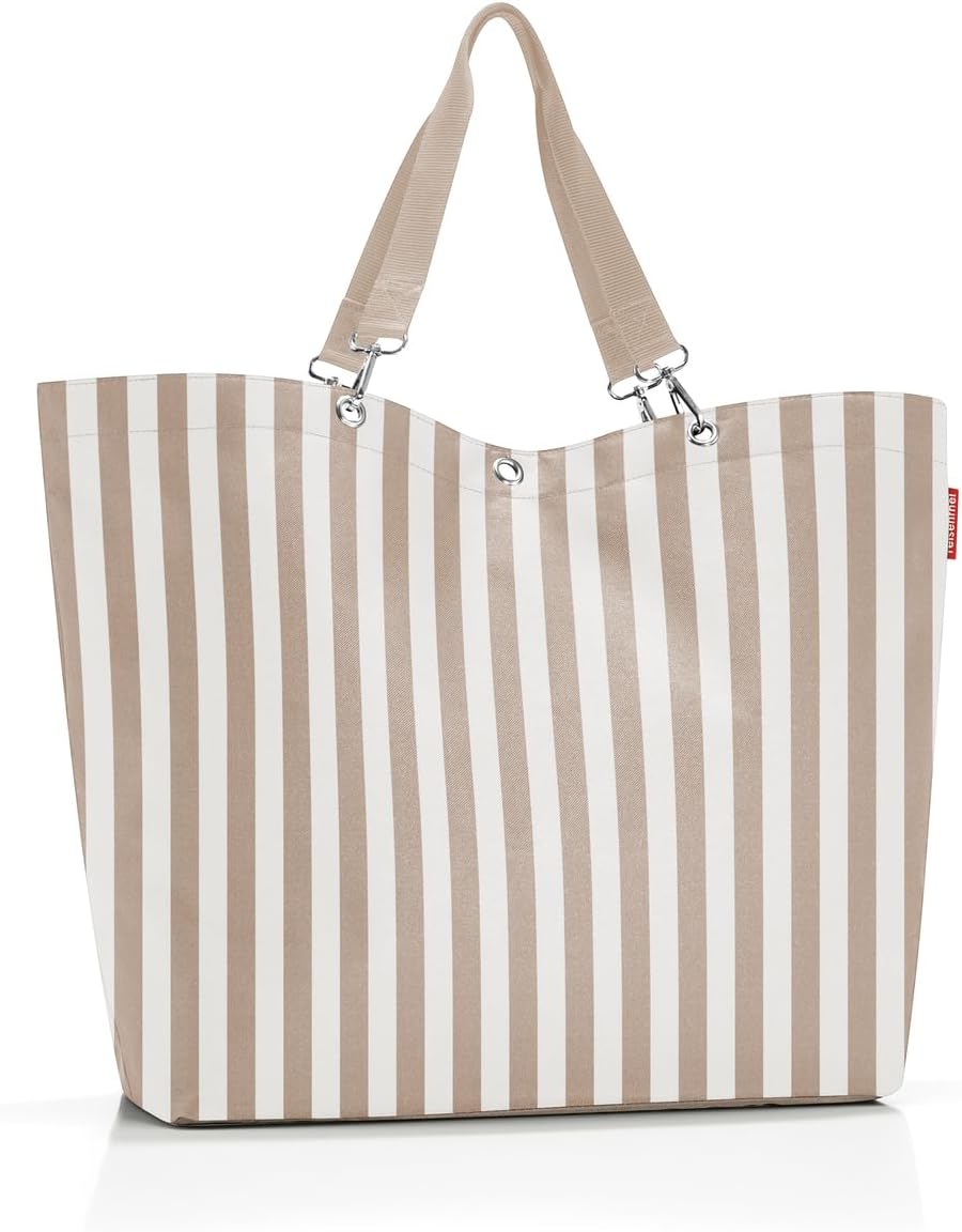 Shopper XL Summerstripes Coffee, Summerstripes Coffee