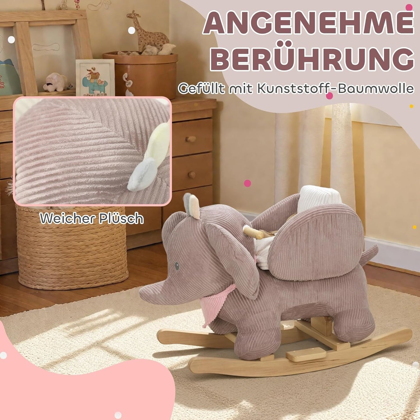 Schaukeltier Elefant
