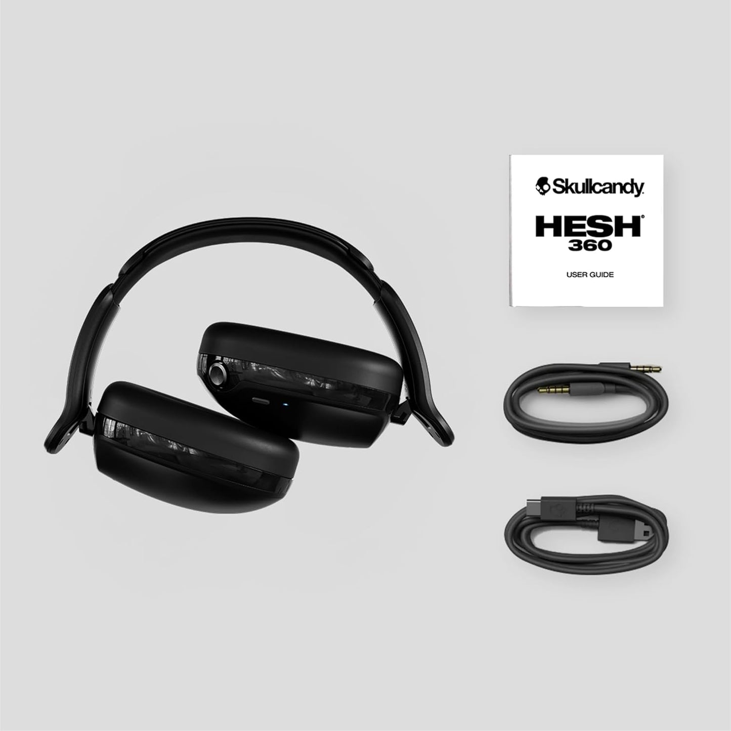 Hesh 360 Bluetooth Over-Ear Kopfhörer, Schwarz