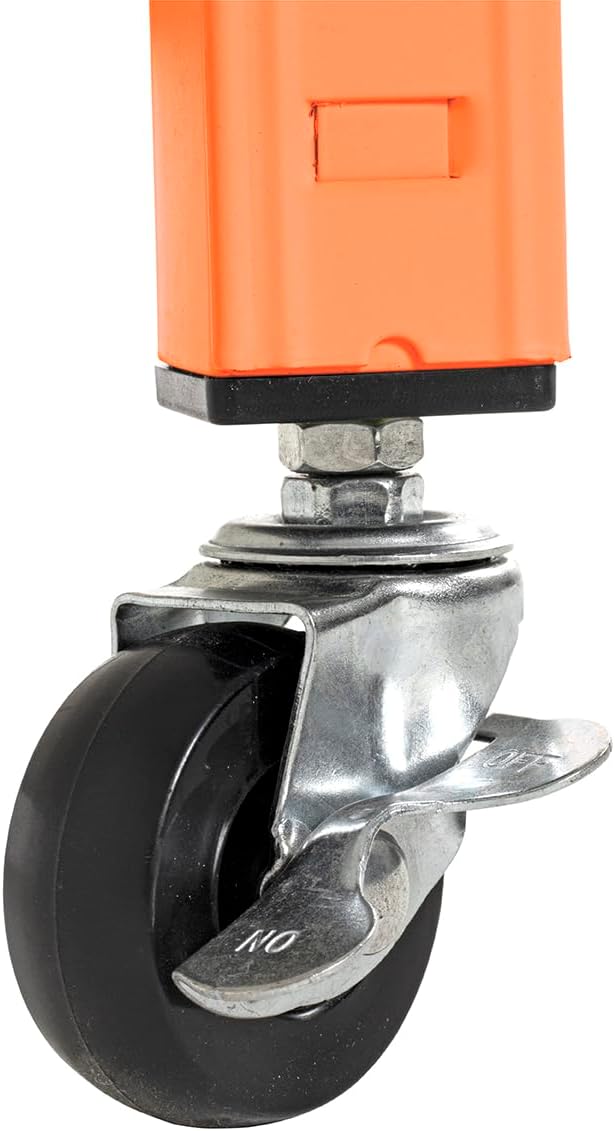 Moderner Servierwagen, Orange