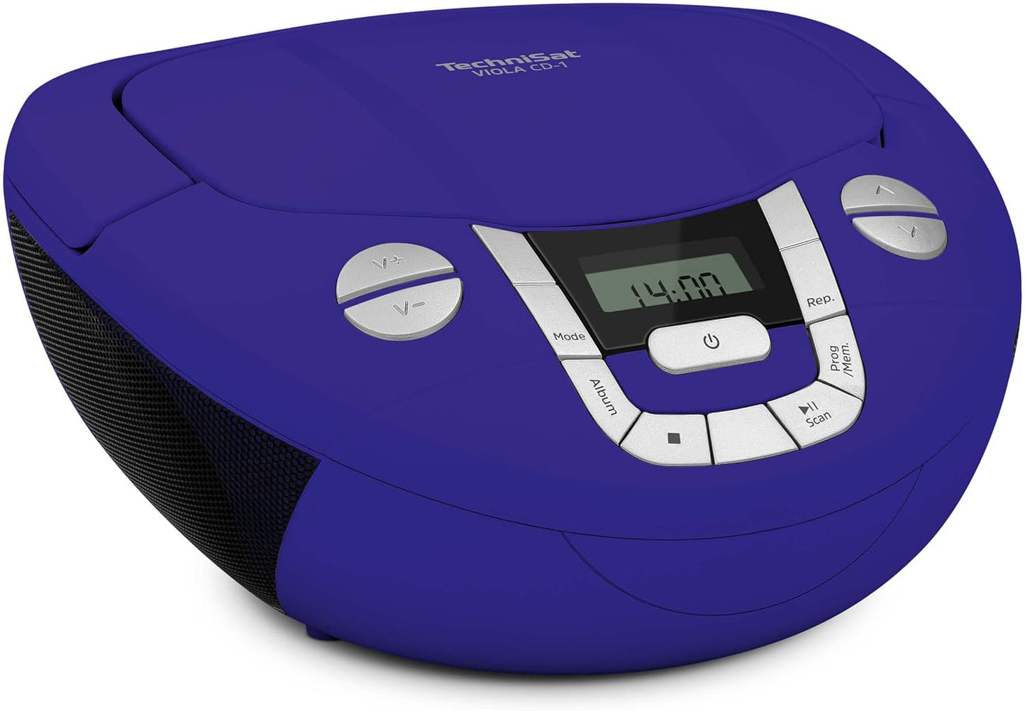 VIOLA CD Boombox mit Bluetooth, blau