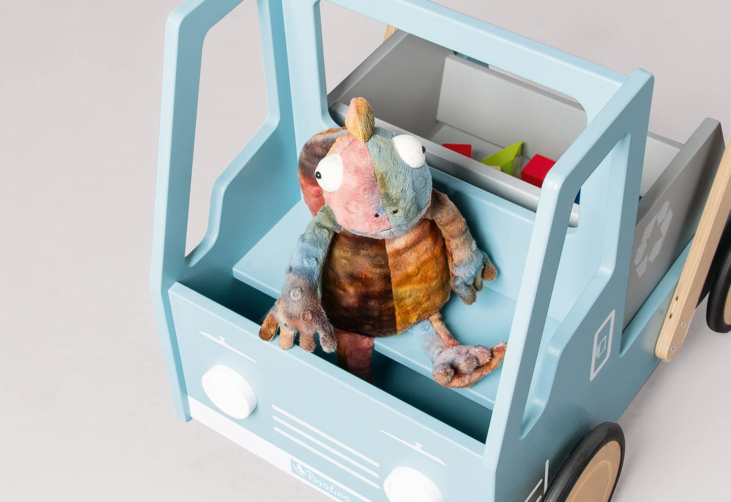Lauflernwagen Kipplaster Fred mit Bremssystem