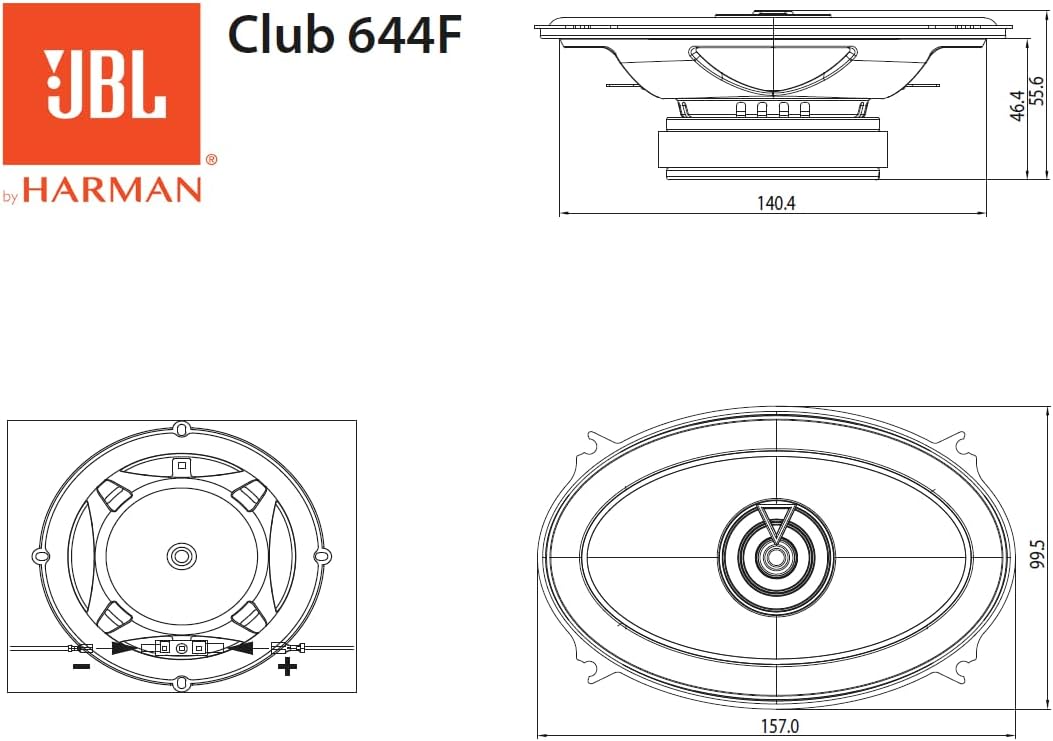 Club Gen3 644F Koaxial-Lautsprechersatz