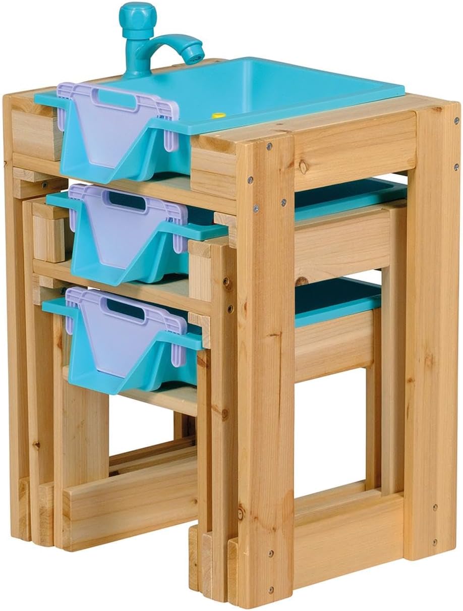 Wasser-Spieltisch Set mit Schleusenfunktion