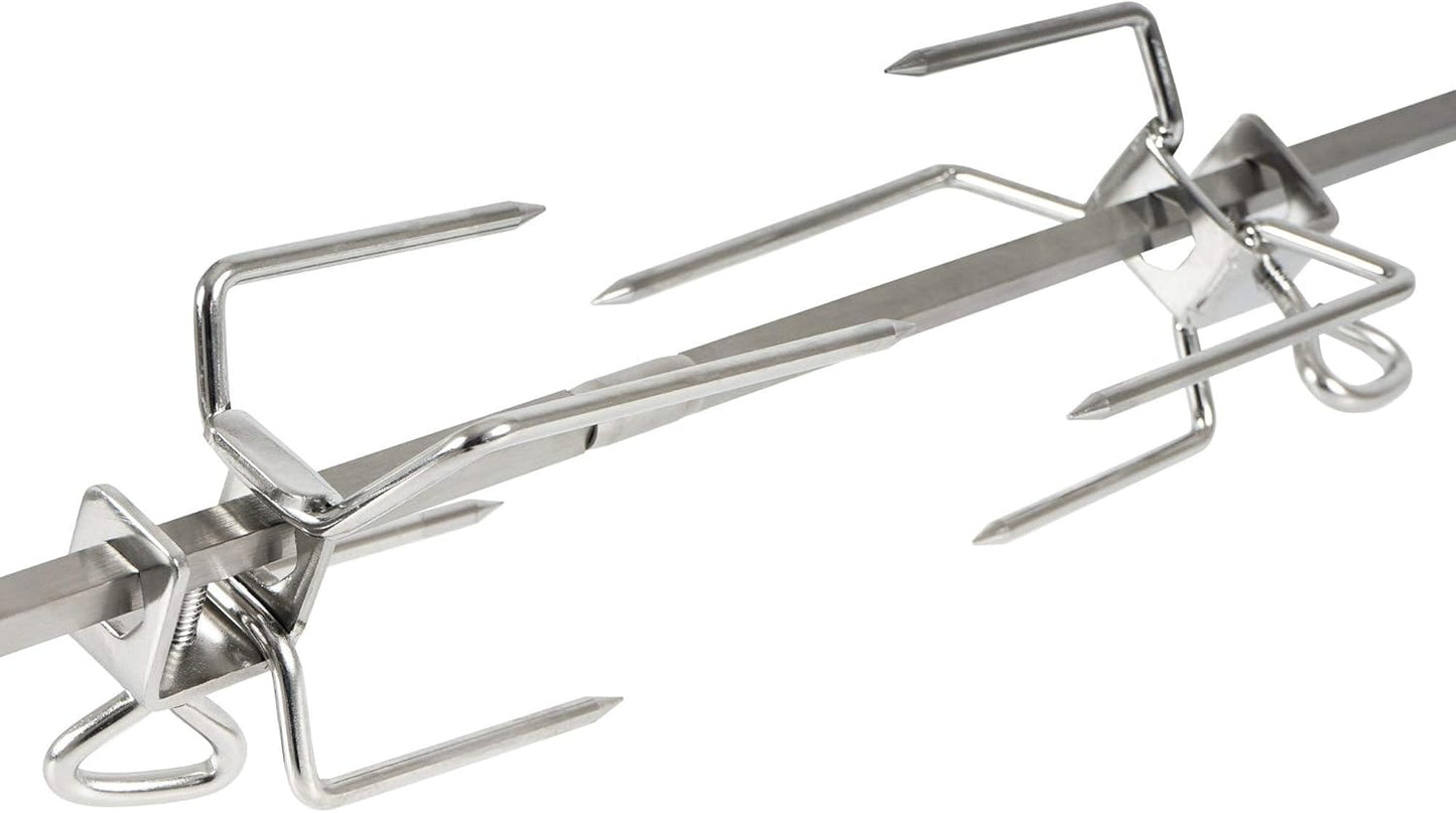 Rotisserie Grillspiess-Set
