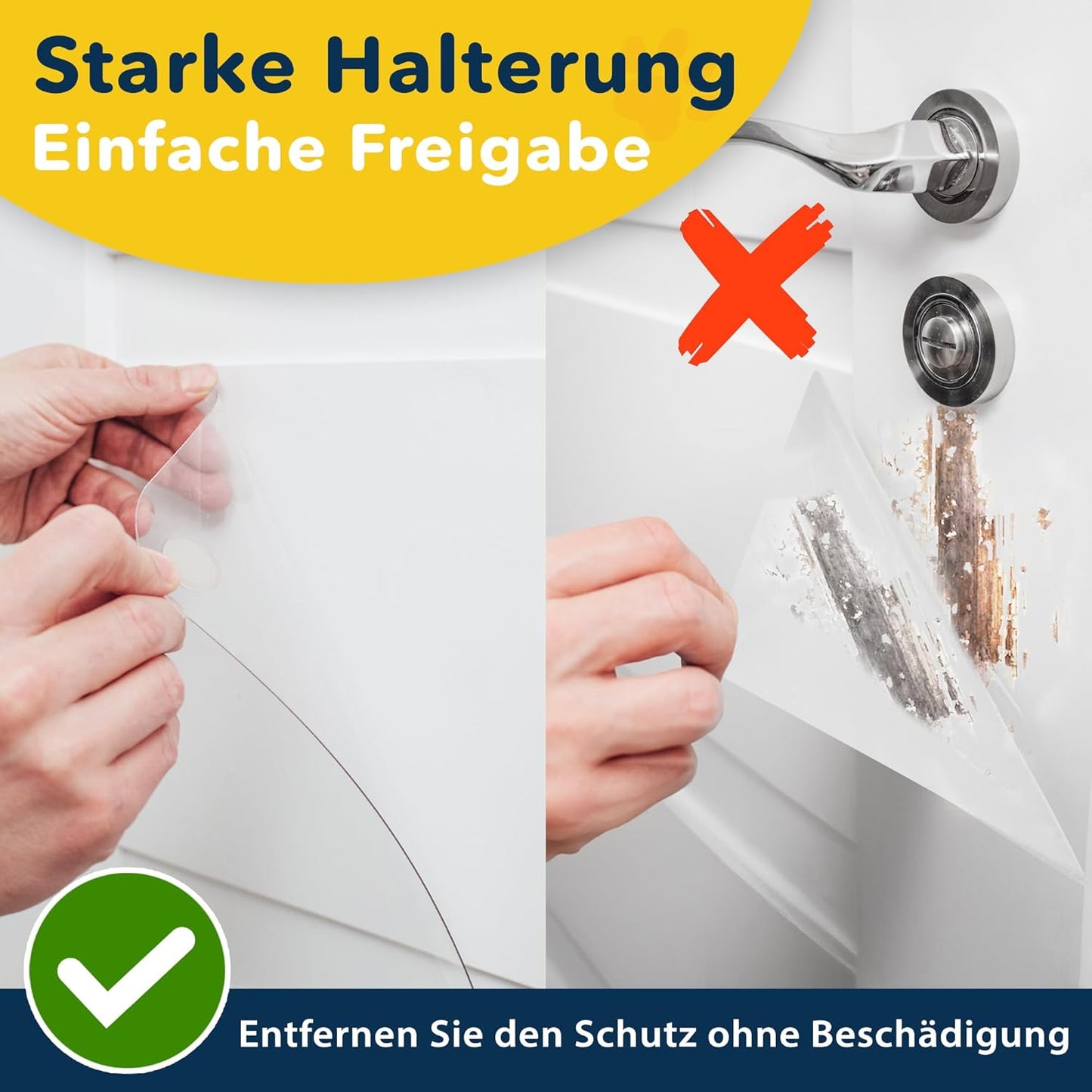 Kratzschutz für Haustiere, 90 x 60 cm, 1-stück Farblos 90 cm x 60 cm