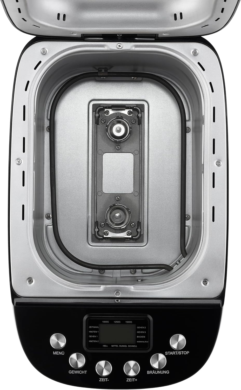 Big Black Backmeister Brotbackautomat, Schwarz