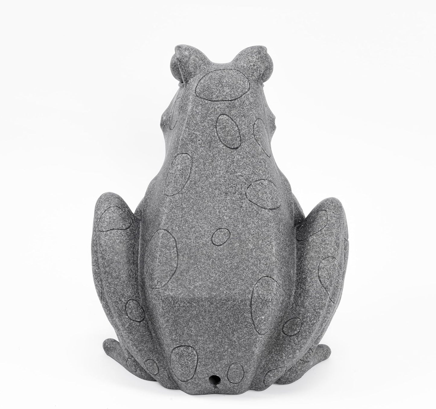 Wasserspeier-Figur sitzender Frosch