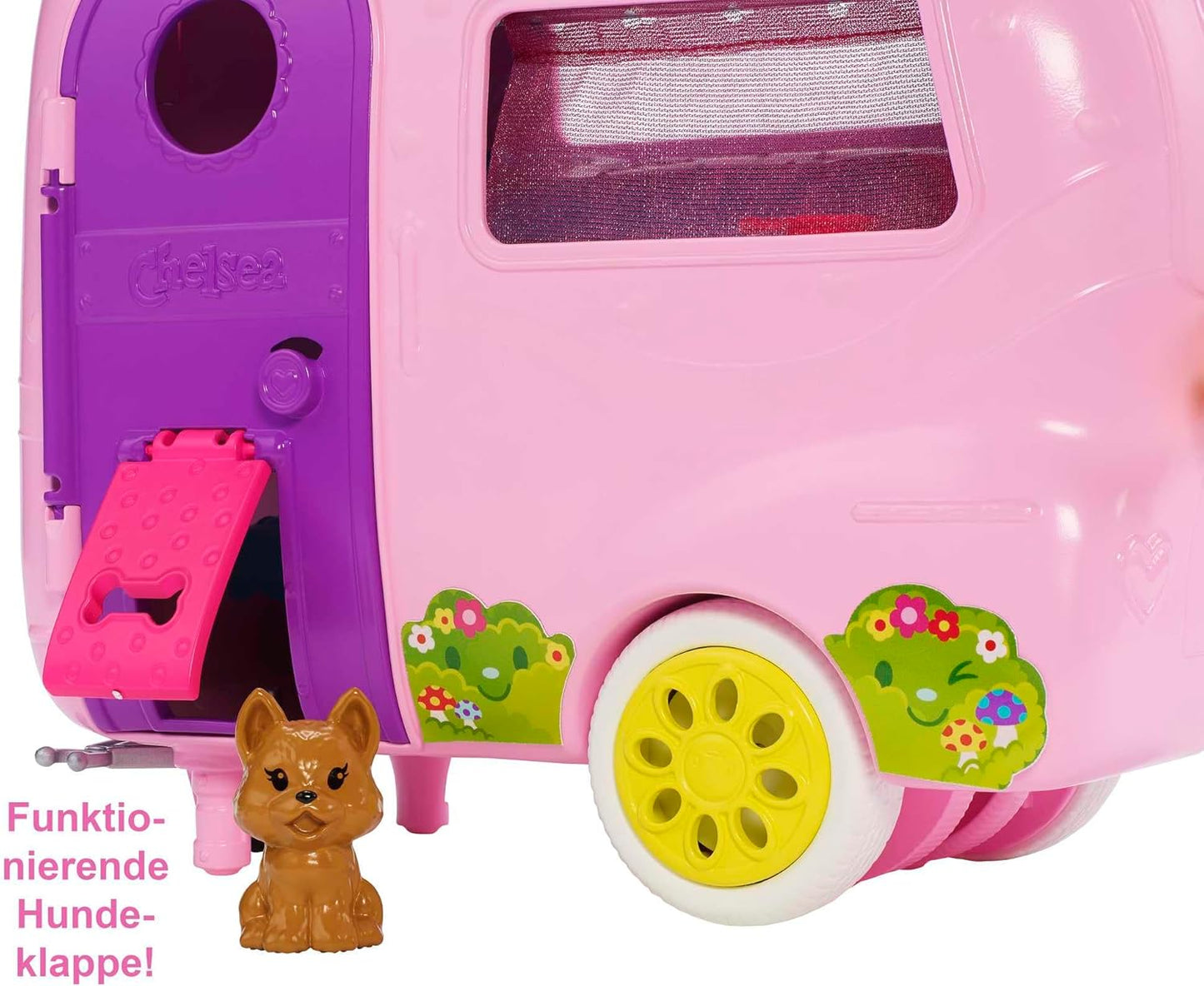 Chelsea Puppe mit Auto und Camper-Set, Barbie - Chelsea Puppe und Ihr Wohnwagen