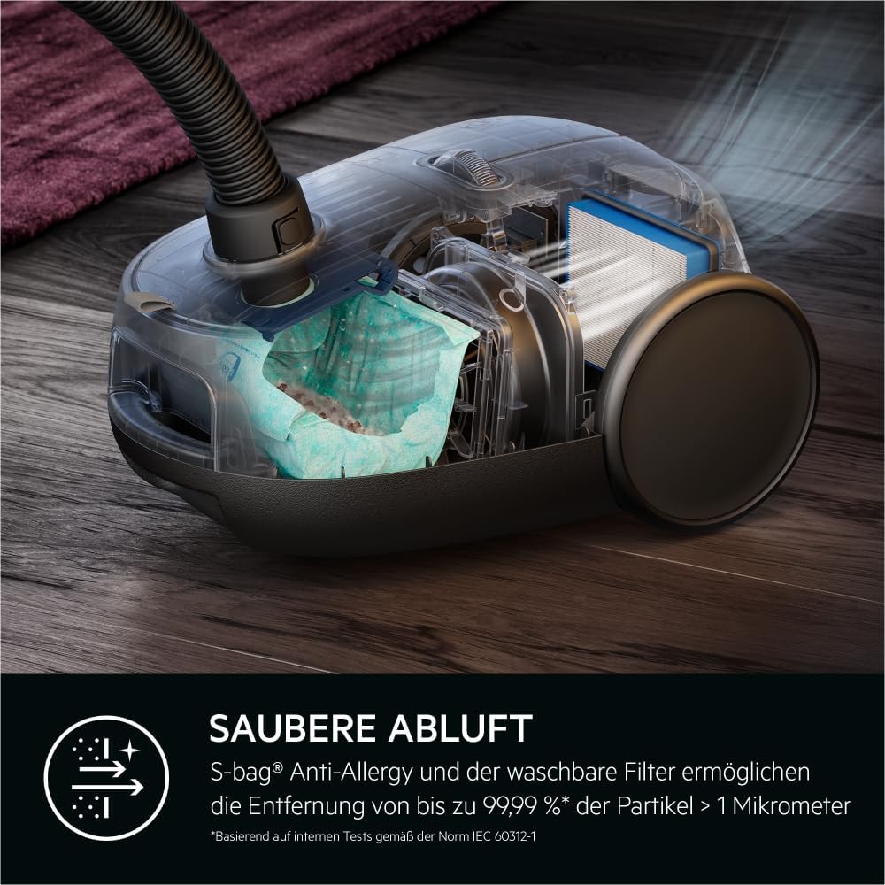 Staubsauger mit Beutel AB61H6SW Allergy 6000