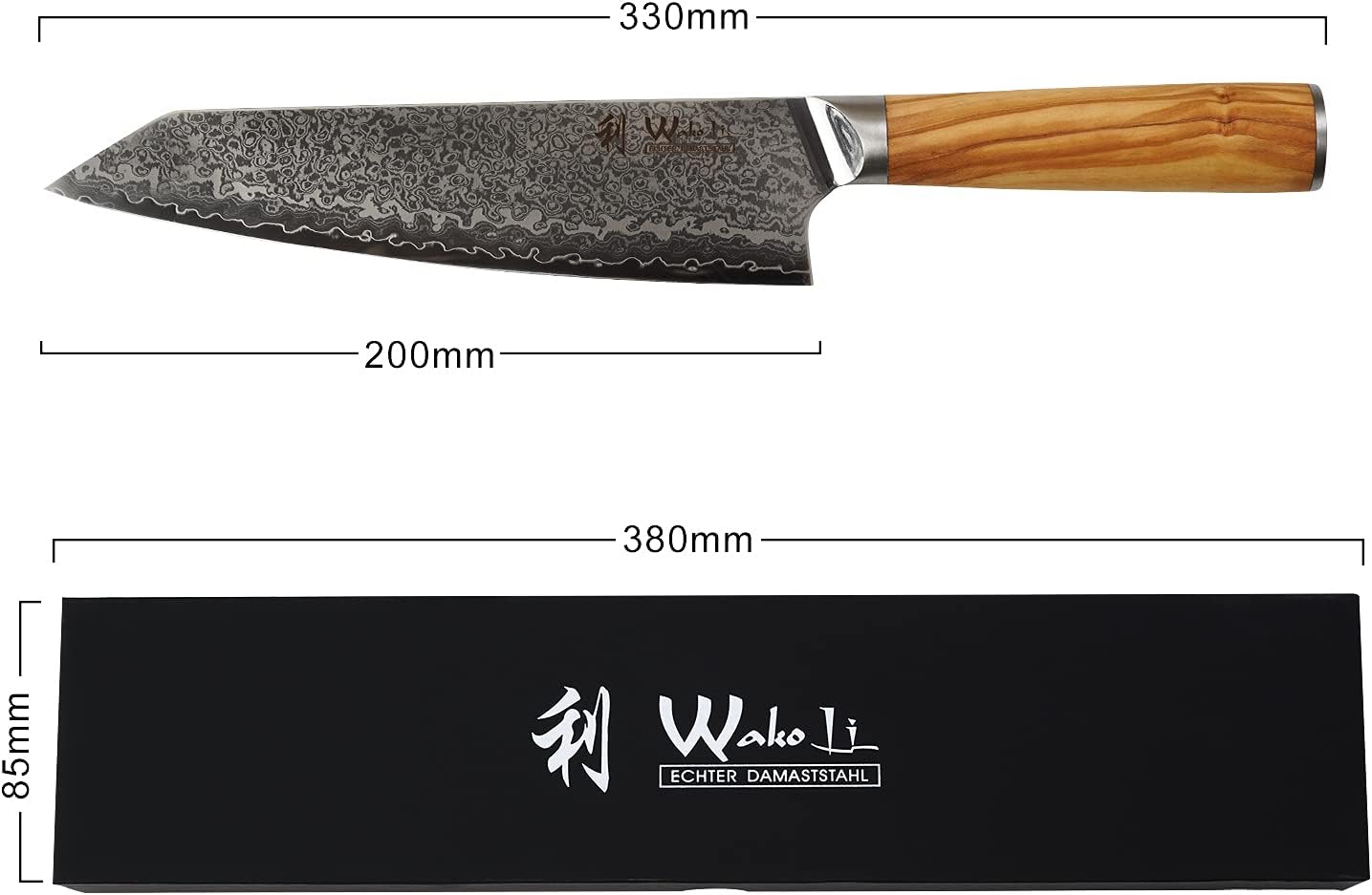 Chefmesser Kiritsuke, Kiritsukemesser