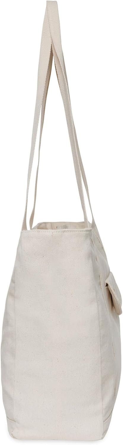 Wickeltasche Shopper Twill, Twill, Natural