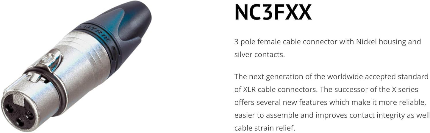Mikrofonkabel Stage 22 Highflex XLR, 10m