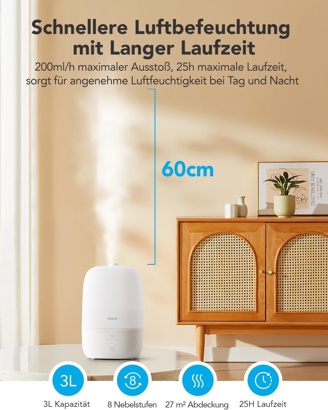 Ultraschall Luftbefeuchte
