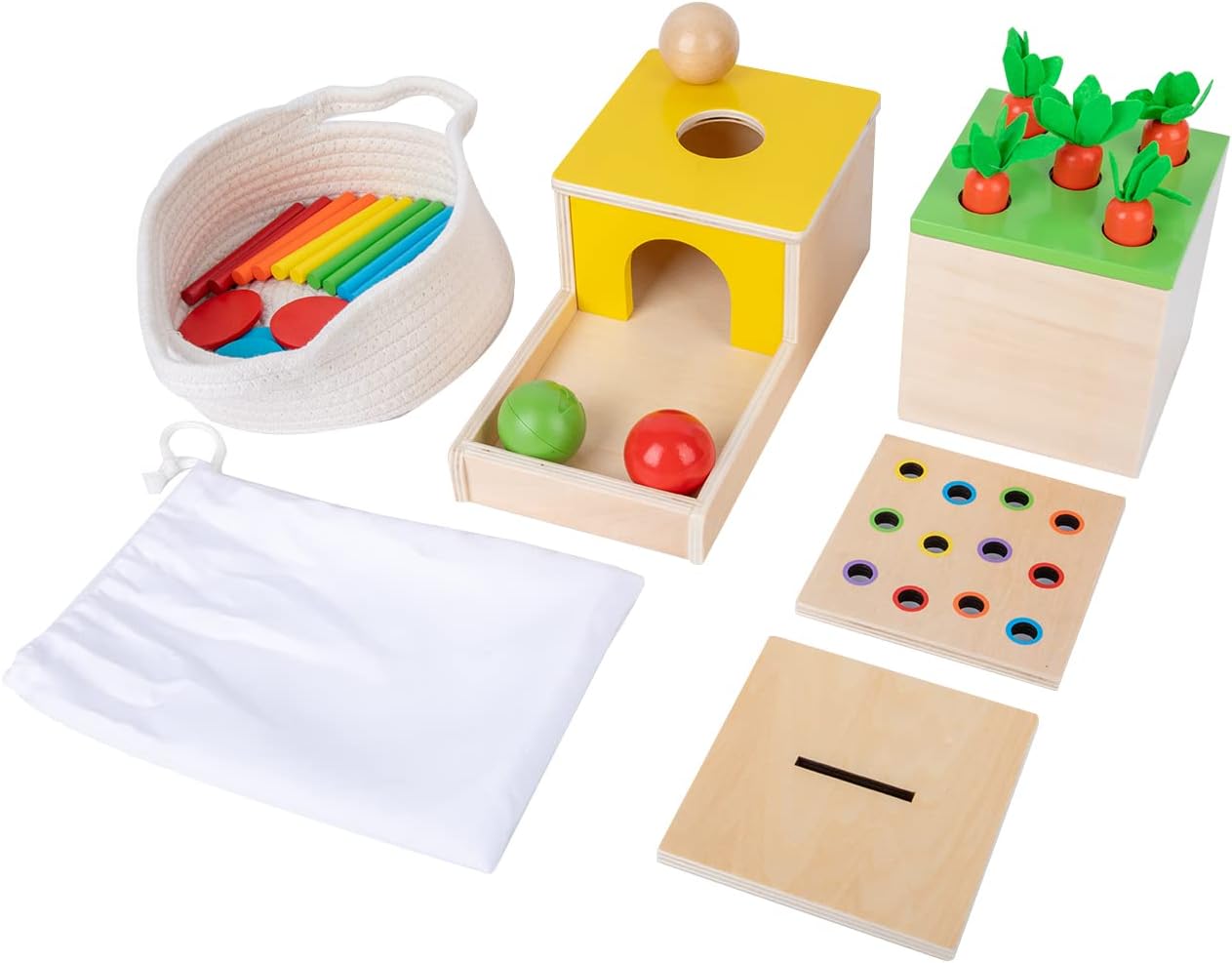Montessori Spiel-Kit Box, 4-for-1