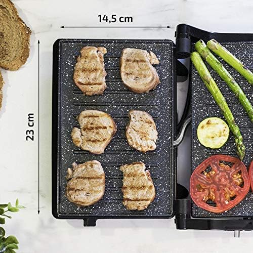 Elektrogrill Rock´n Grill 750 Full Open, Inox, 750 Watt