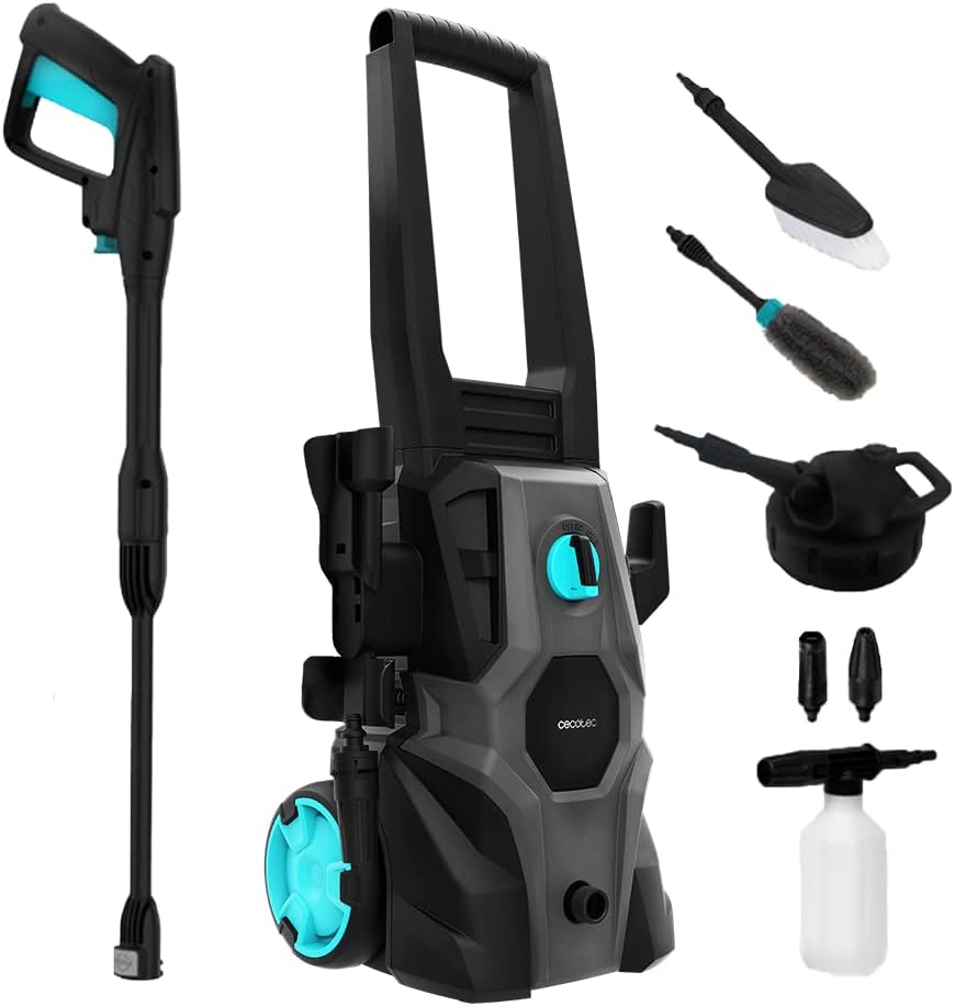 Hochdruckreiniger HydroBoost 1600, 1600 W / 2 Düsen + Zubehör für den Boden