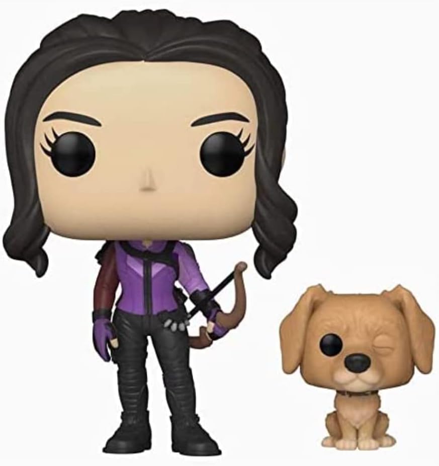 Pop ! Marvel Hawkeye : Kate Bishop mit Dog