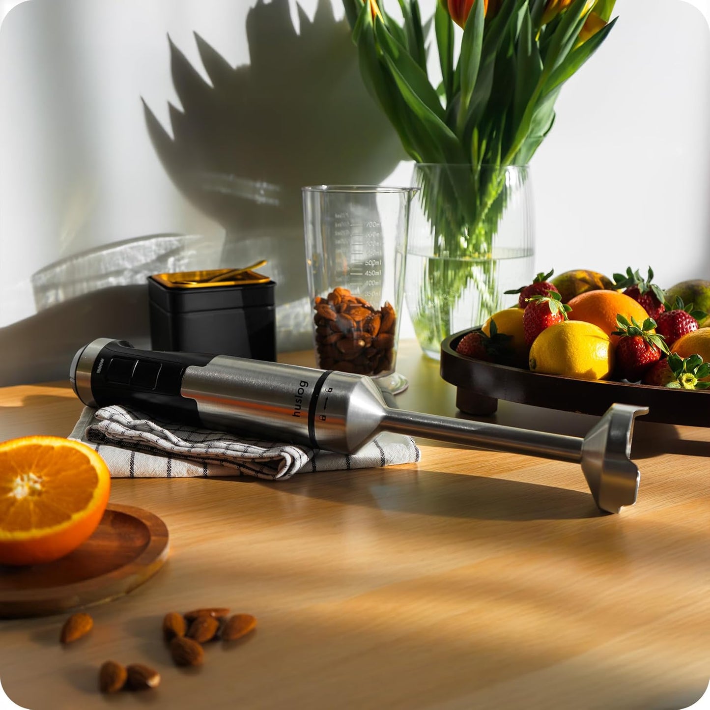 Hand blender 1500W, Silber HUS1047