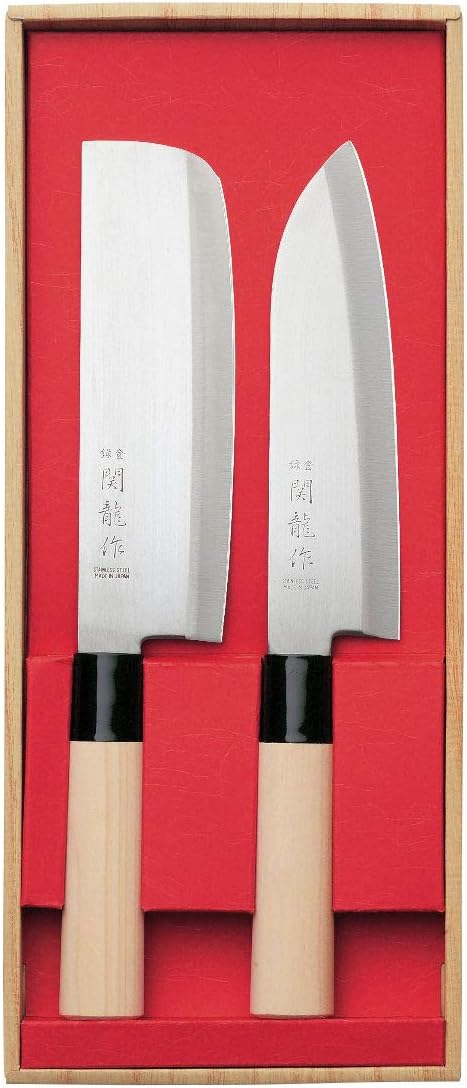 Santoku + Nakiri SR600