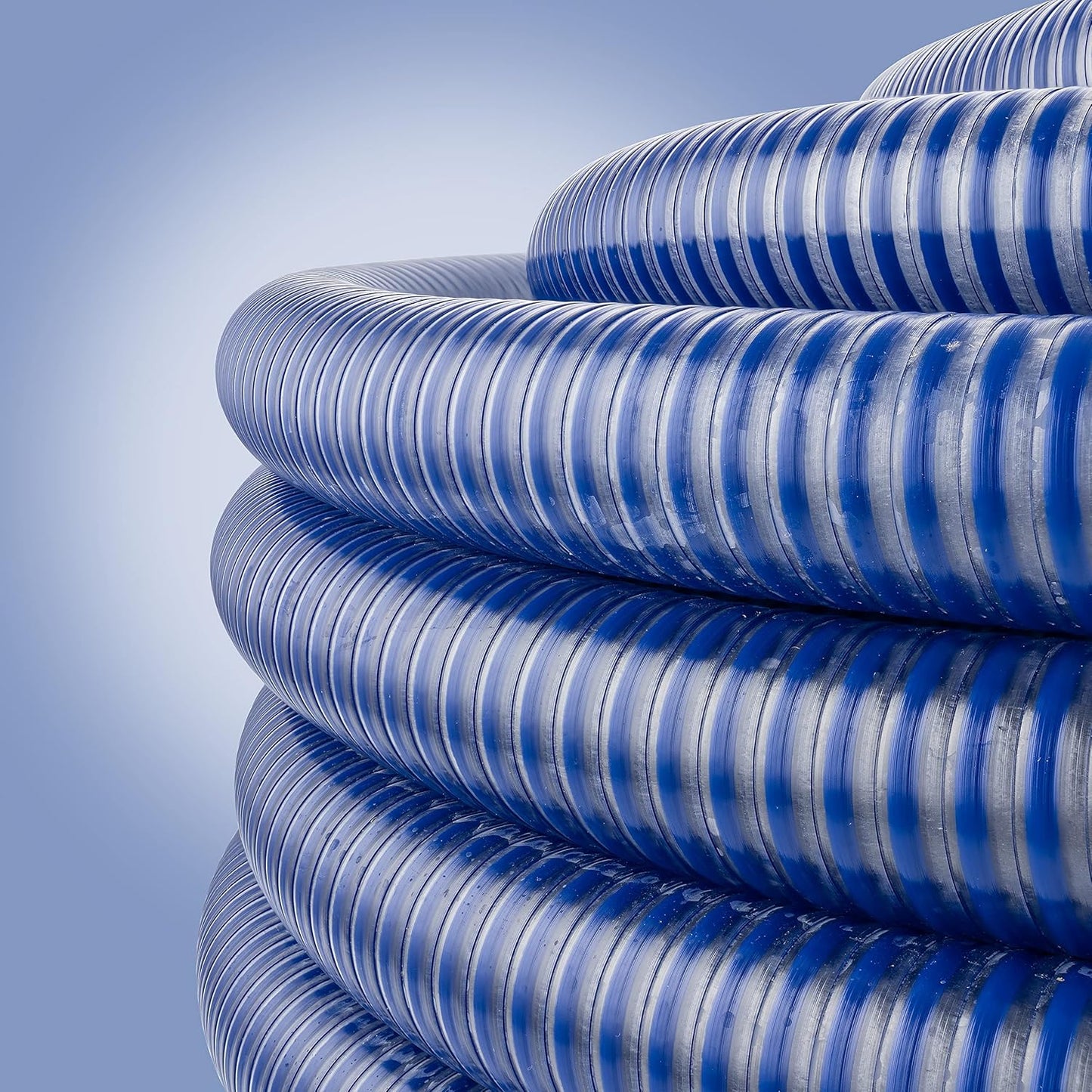 PVC Spiralschlauch (25m, bis 8 bar) UV-beständig, 25m ID25/AD32mm
