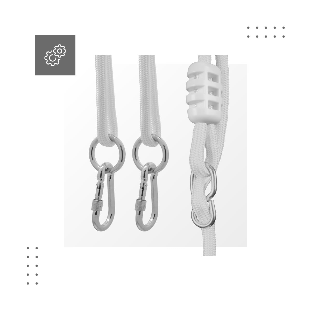 Baby Schaukel mit Sicherheitsgurt & Kissen, Grau