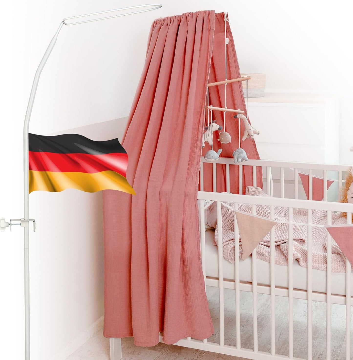 Himmelstange für Baby- und Kinderbetten