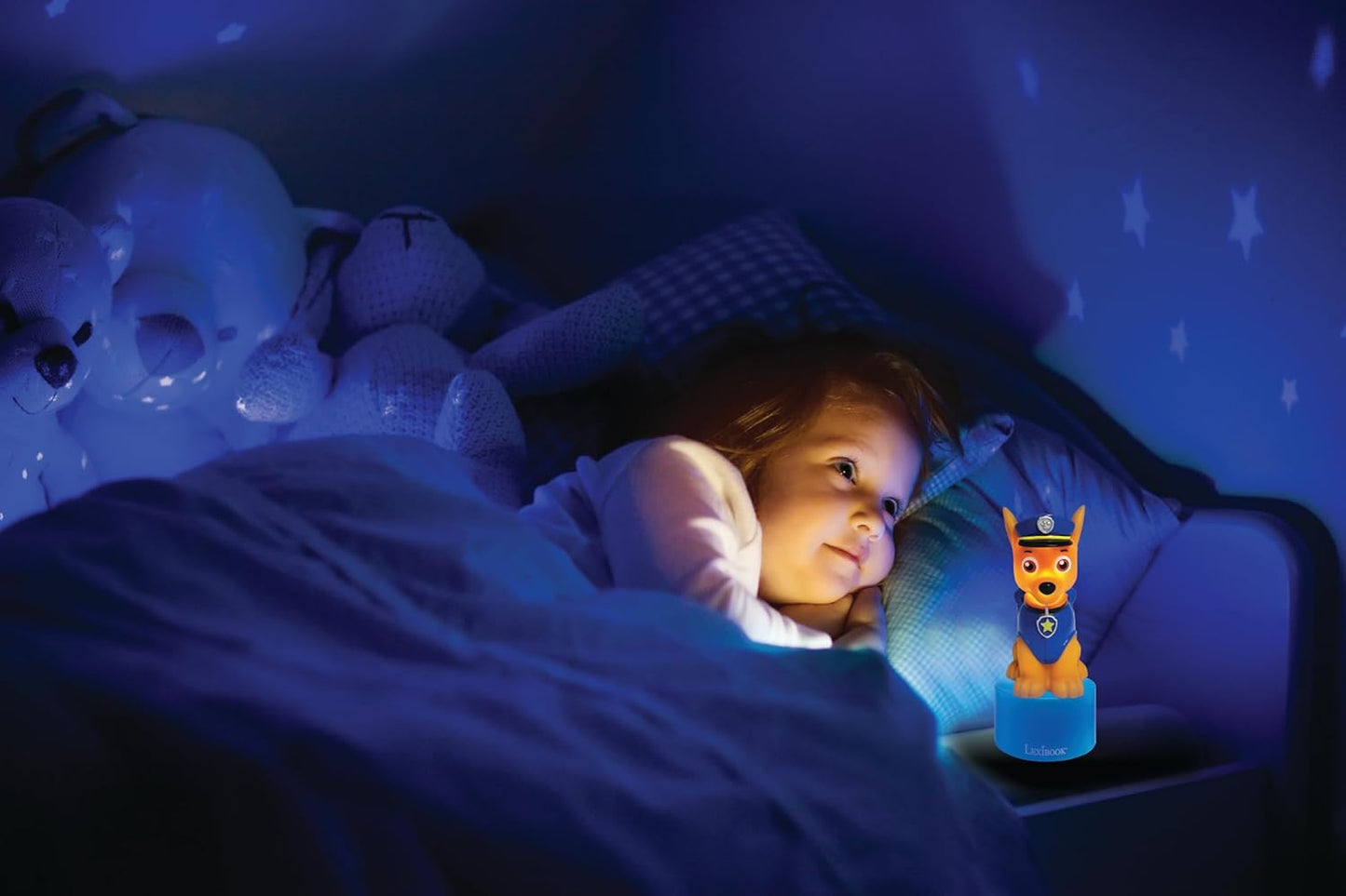 Paw Patrol Chase Nachtlicht mit Lautsprecher, Paw Patrol