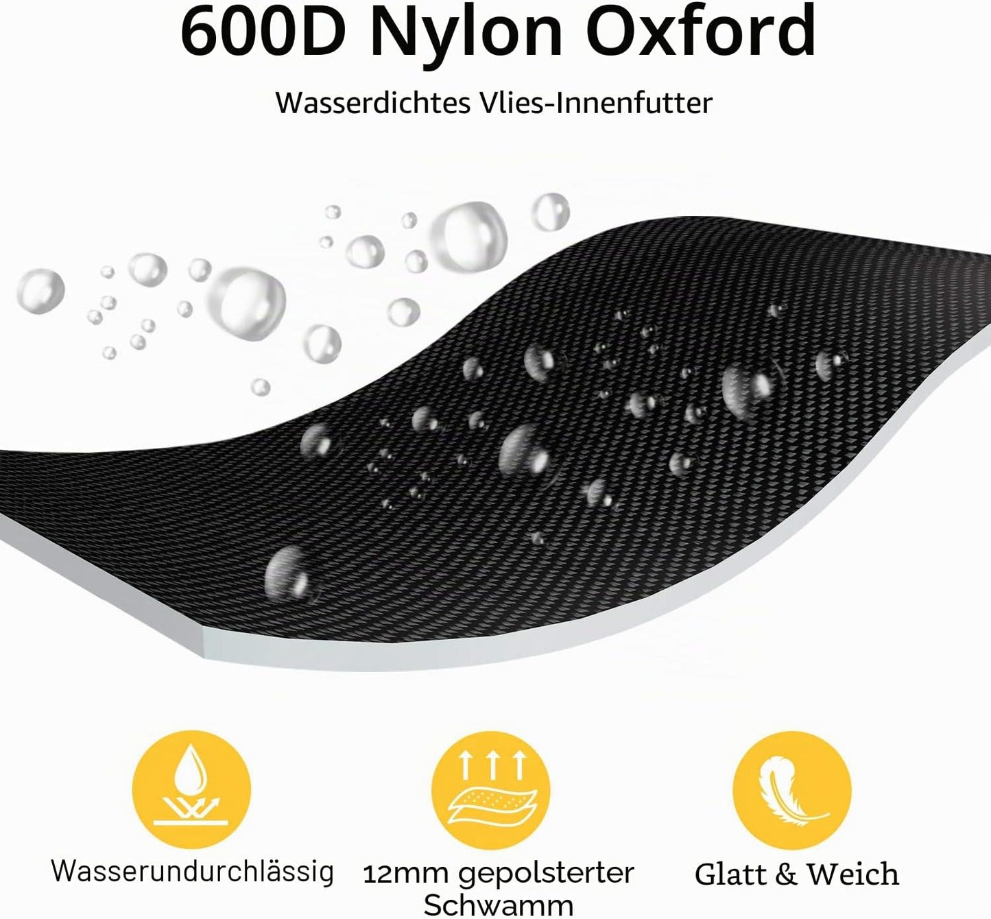 Gitarrentasche für 40/41 Zoll Akustikgitarren, 41 Zoll - 10mm Dicke Dicke: 10mm