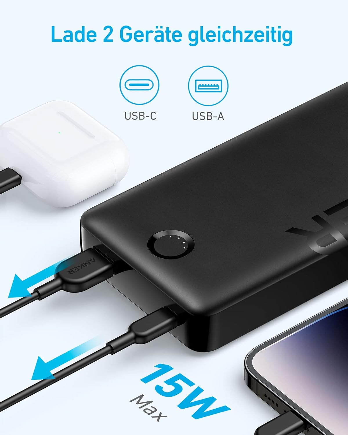 PowerCore 20K II, Schwarz