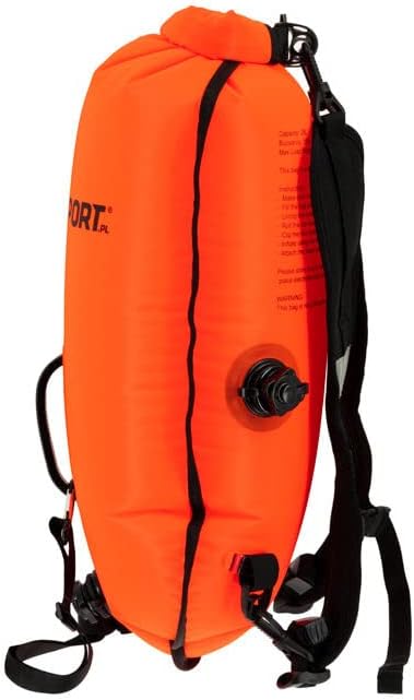3-in-1 RunSwimmer Sicherheitsboje mit Trockentasche