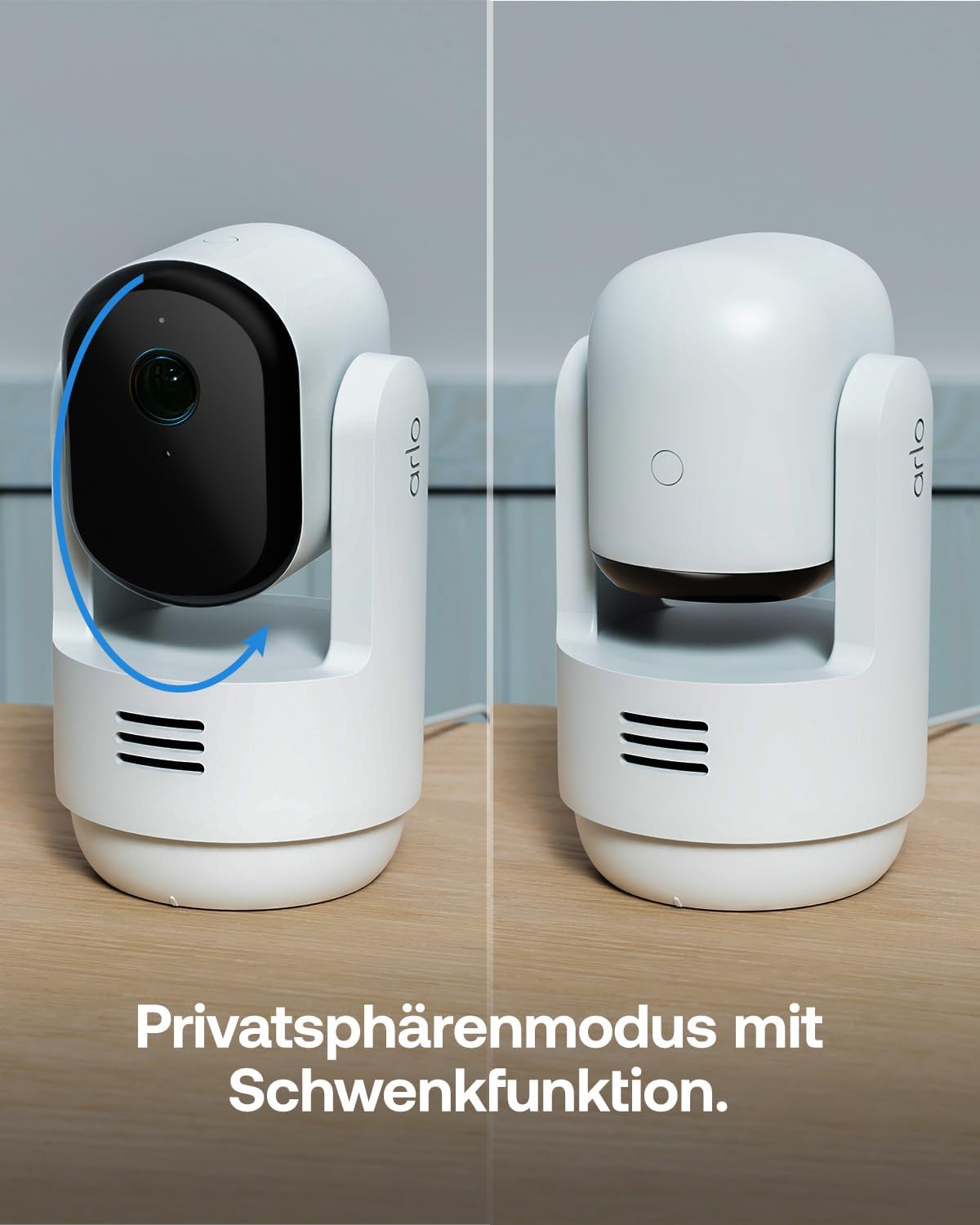 PTZ Überwachungskamera Essential 3 PTZ 2er Set, NEU Essential 3 PTZ Indoor 2 Kameras Weiß