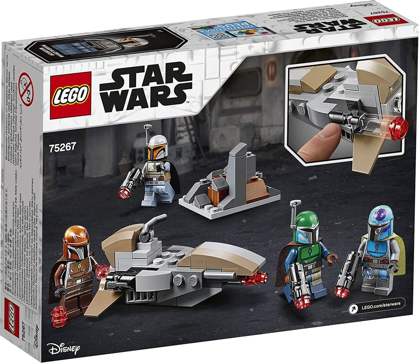 Star Wars Mandalorianer Battle Pack Set, Kunststoff