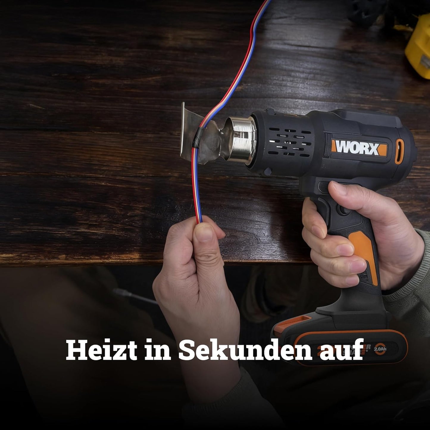 Akku-Heissluftpistole WX015.9