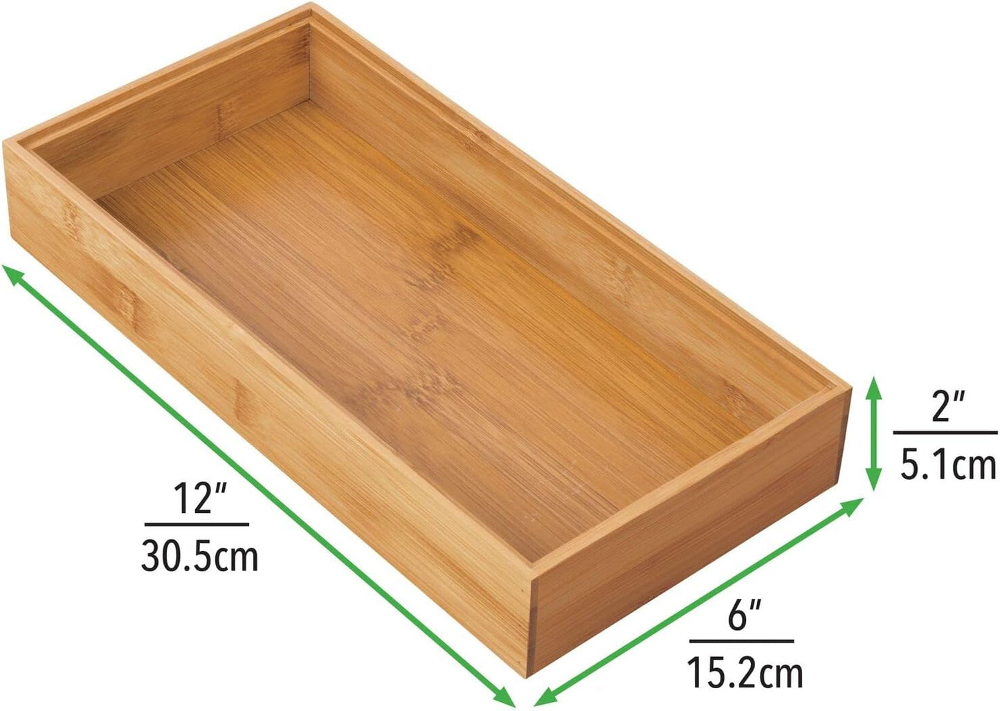 4er-Set Aufbewahrungsbox für die Küche, 30,5 x 15,2 x 5,1 cm